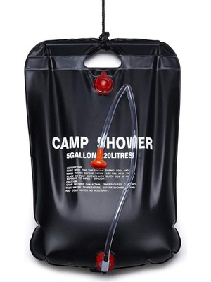 Cansa 20 Litre Solar Isıtıcılı Kamp Duş Torbası