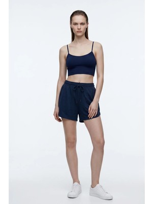 Hakke Kadın Basic Spor Şort