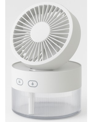 Cansa Su Spreyli Katlanır Başlıklı USB Mini Fan