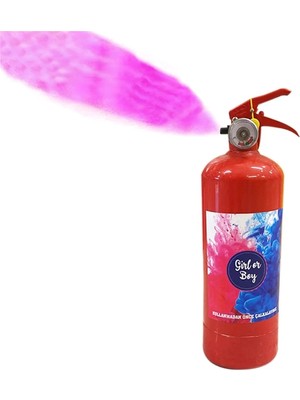 Cansa Cinsiyet Tüpü - Gender Reveal Partisi Tüpü Pembe Renk