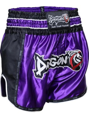 Empressco Mor Retro Neo Muaythai Şortu – Şık ve Rahat Spor Için Ideal