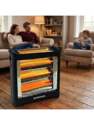 Cansa Şömine Tipi Isıtıcı Soba 2400W