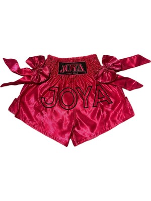 Empressco Pembe Kurdele Detaylı Muay Thai ve Kick Boks Şortu, Şık ve Rahat Tasarım