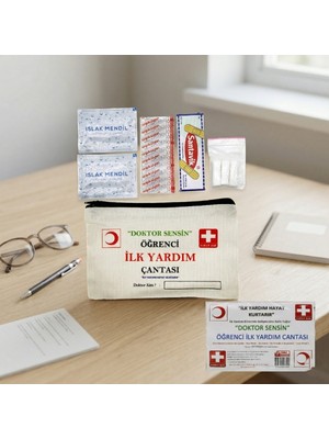 Cansa Bez Çantalı Öğrenci Ilk Yardım Seti