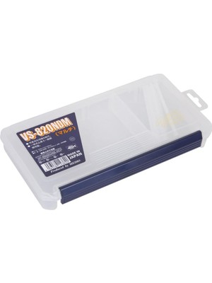 Meıho Versus VS-820NDM Çok Amaçlı Balıkçılık Malzeme Kutusu, Ayrılabilir Bölücüler, Mikro Ayar Sistemi, Lrf ve Spinning Avcıları Için, Worm Proof Malzeme
