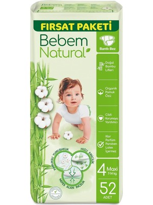 Bebem Maxi 52' Bebek Bezi