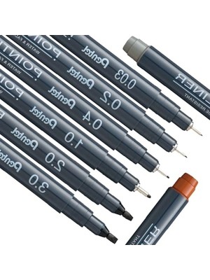 Esranın Dünyası Siyah Fiber Uçlu Yazı Kalemi, 1.0 mm