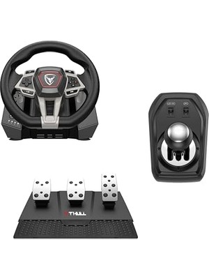 Larskas Gamıng Yarış Direksiyon Vites ve Pedal Seti Thl-Gdp-01
