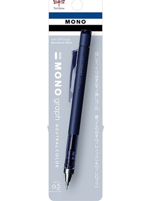 Tombow Mono Graph Neutral 0.5mm Mekanik Kurşun Kalem Mat Lacivert