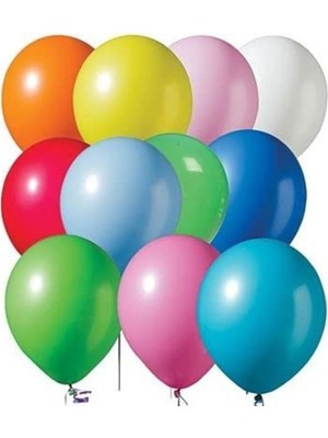 Esranın Dünyası 75 Adet Renkli Balon Seti - Parti ve Kutlama Için