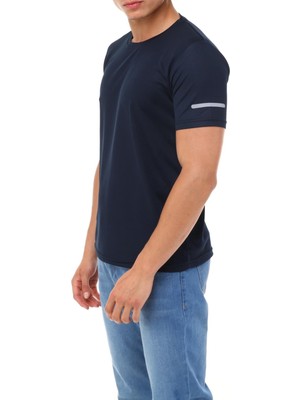 Ghassy Co. Erkek Nem Emici Hızlı Kuruma Atletik Teknik Performans T-Shirt