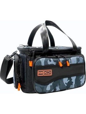 Larskas Black Camo Helper Bag - Balıkçı Çantası