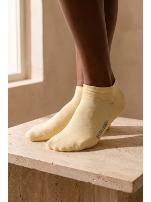 Katia & Bony Unisex Step Çorap Hardal