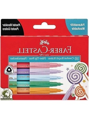 Esranın Dünyası Pastel Renkler ile Keçeli Kalem Seti - Fc Comfort ile Renkli Çizimler
