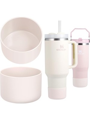 Larskas Cup Için Silikon Çizme 20-40 Oz,  20 Oz Için Bardak Alt Kapak 20OZ 30OZ Iceflow Şişeleri, Hidroflask Koruyucu 12-24OZ  Cup Boot Aksesuarları Için Su Şişesi Kılıfı