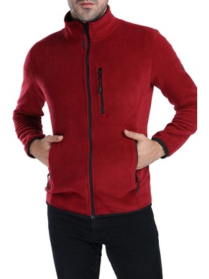 Ghassy Co. Ghassyco. Erkek Tam Fermuarlı Polar Ceket