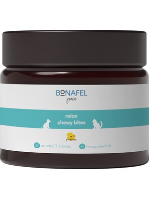 Bonafel Peace Için Anti-Stress Etkili Yumuşak Çiğneme Tableti