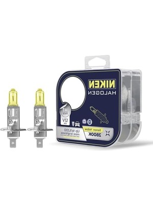 Larskas 12V H1 55W Sarı Işık Ampul - 2 Adet Takım