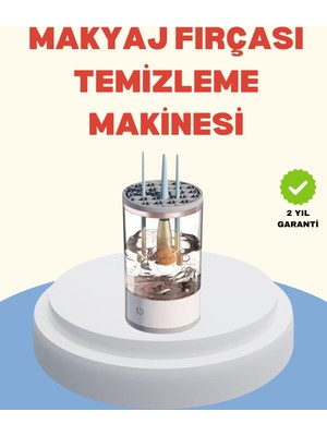 tp Buğz Profesyonel Makyaj Fırçası Temizleme ve Kurutma Makinesi