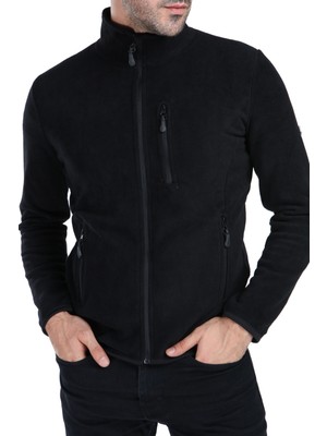 Ghassy Co. Ghassyco. Erkek Tam Fermuarlı Polar Ceket