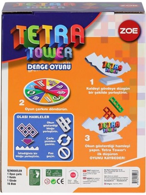 Colezium 35008 Zoe Tetra Power Denge Oyunu -Ks Game