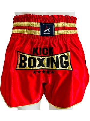 Empressco Konforlu ve Şık Kick Boks Şortu, Nakış Detaylı, Spor Için Uygun
