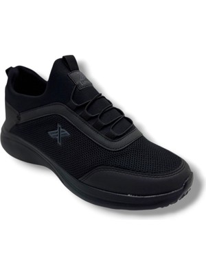 Luttoon 4194-26 Anorak Slip On Anatomik Erkek Sneaker Siyah Füme