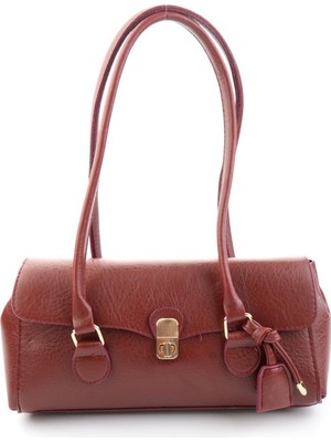 Bambi Bordo  Kadın El Çantası C06571011109