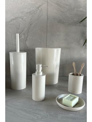 MarkEntegra Flores 5li Banyo Seti-Bej