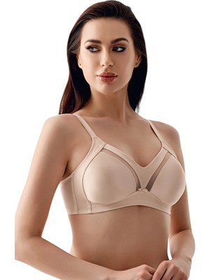 New Bra 352303 Kadın C Cup Toparlayıcı Balensiz Minimizer Sutyen