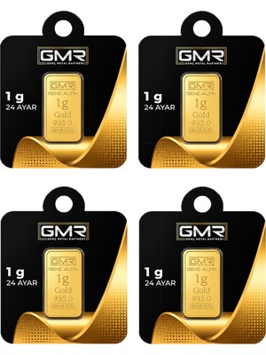GMR 4 GRAM KÜLÇE ALTIN 24 AYAR