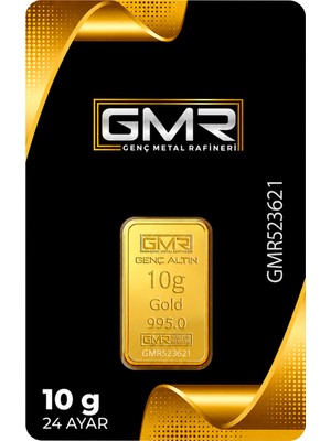GMR 10 GRAM KÜLÇE ALTIN 24 AYAR