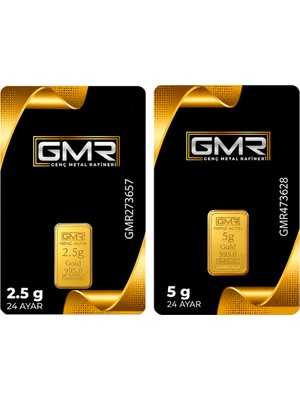 GMR 7.5 GRAM KÜLÇE ALTIN 24 AYAR
