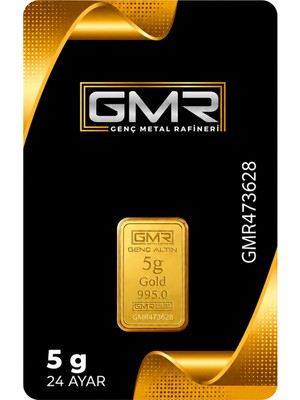 GMR 5 GRAM KÜLÇE ALTIN 24 AYAR