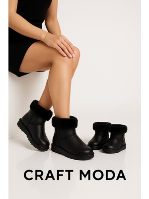Craft Moda Anne & Çocuk Içi Kürklü Su Geçirmez Kışlık Bot – Uyumlu Kombin Modeli