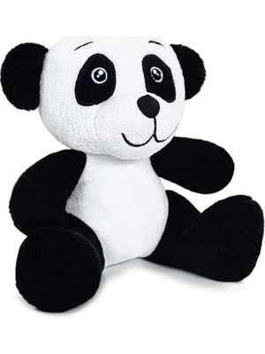 MarkEntegra Ofis Hediyesi Maymun 20-25 cm Figürlü Pelüş Ayıcık, 20 cm Teddy Bear,sevgiliye Hediye,ayı Teddy,peluş Ayıcık,plush Toys, (Panda)