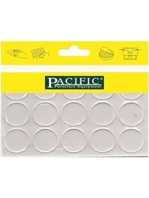 MarkEntegra Pacific Silikon Yapışkanlı Cam Altlığı,cam Altı Kaydırmaz Silikon (22MM)