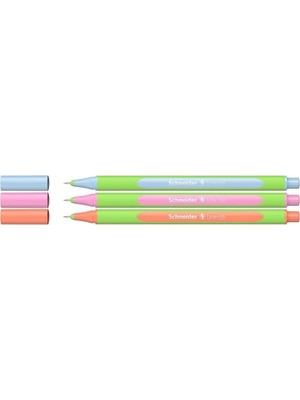 MarkEntegra Lıne-Up Fiber Uç Klm 0,4 Pastel 3lü Bl 79130