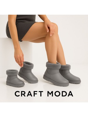 Craft Moda Anne & Çocuk Içi Kürklü Su Geçirmez Kışlık Bot – Uyumlu Kombin Modeli
