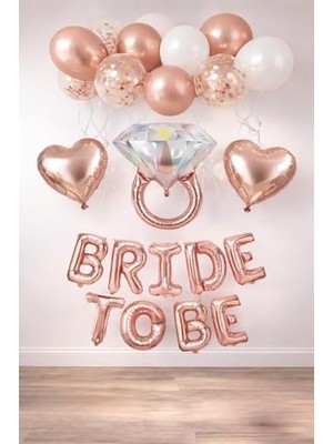 MarkEntegra Patladı Gitti Bride To Be Bekarlığa Veda Parti Kutlama Seti 2