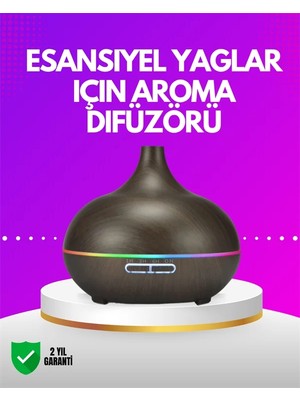 SBN - Store Zamanlayıcılı ve Otomatik Kapanmalı Aromaterapi Nemlendirici Difüzör