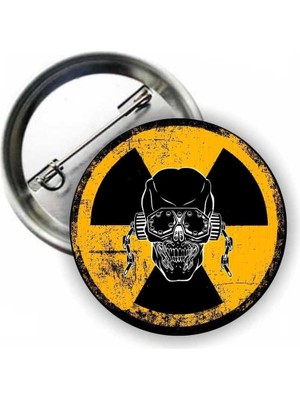 Ms Major Selection Megadeth - Radioactive Buton Rozet, TYBOHBN45QX8FM6U48