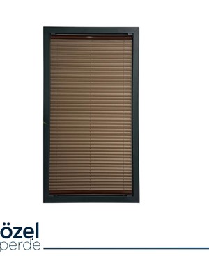 Universal Düz Plise - Kahverengi
