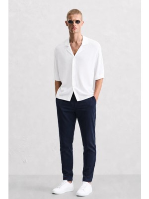 Madmext Lacivert Relaxed Erkek Pantolon 6510