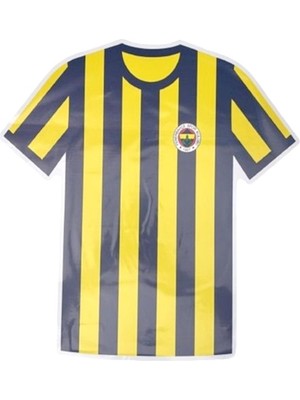 Piolent Fenerbahçe Çubuklu Forma Büyük Sticker 40X50CM Orijinal Lisanslı Ürün