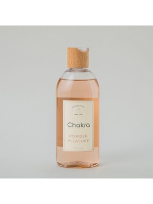 Chakra Duş Jeli - Powder Pleasure 250 ml, Ferahlatıcı ve Cildi Yumuşatan, Paraben İçermeyen Formül