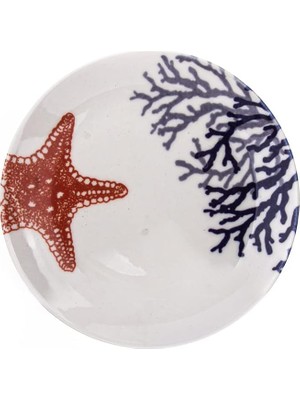 Belirtilmemiş Marianna Marine Deniz Yıldızı Düz Tabak 19 cm
