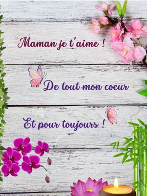 Belirtilmemiş Independently Published Maman Je T'aime !: Livre À Personnaliser Fête Des Mères, Album Photo À Offr