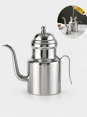 Chavin Komple 304 Çelik Silver 310 ml Yağdanlık Sosluk ve Sirkelik CIN596BY