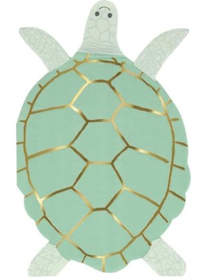 Belirtilmemiş Meri Meri - Turtle Napkins - Kaplumbağa Peçeteler - 16'lı